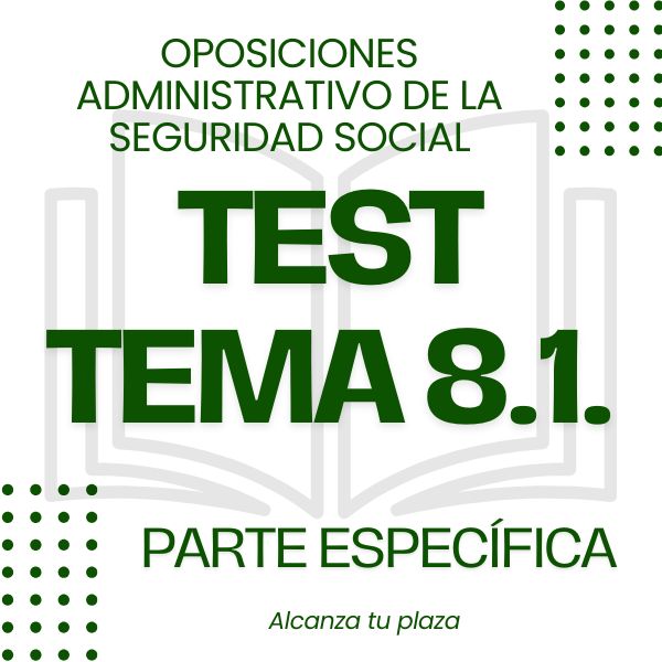 TEST TEMA 8.1 EN PDF PARTE ESPECÍFICA