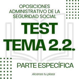 TEST TEMA 2.2 EN PDF PARTE ESPECÍFICA