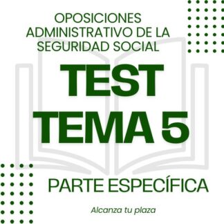 TEST TEMA 5 EN PDF PARTE ESPECÍFICA