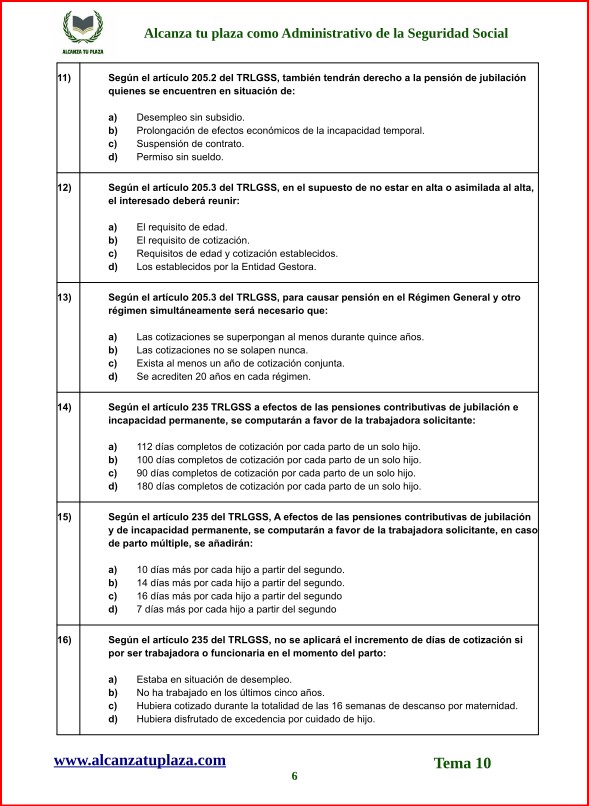 TEST TEMA 10 EN PDF PARTE ESPECÍFICA - Imagen 2